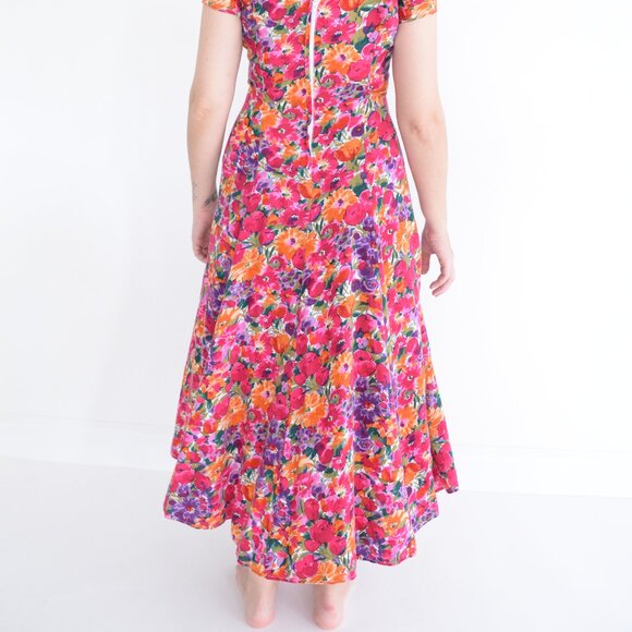Floral Maxi Dress - Multicolor - Picture 3 of 14